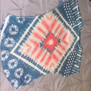 Gaze USA American tie dye shirt Size S